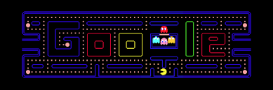 Pacman 30th Anniversary Google Doodle